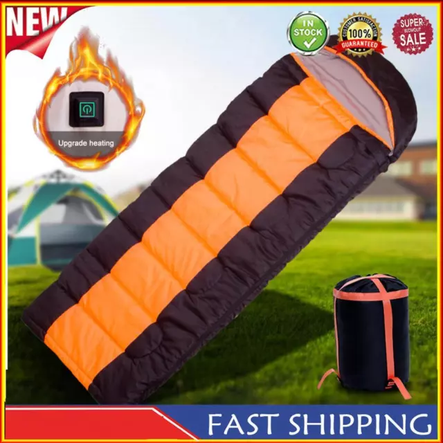 5V Camping Heating Pad 3-Level Temperature Heated Sleeping Pad for Travel Hiking