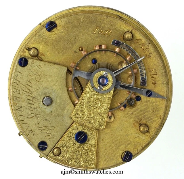 DOUGLAS & SON Greenock English Lever Going Barrel Movement R378 £50.00 ...