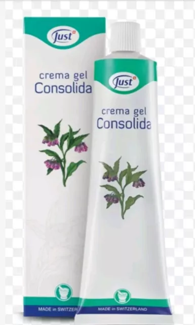 Crema gel Consolida Maggiore Just 100ml arnica nuova chiusa PRONTA CONSEGNA