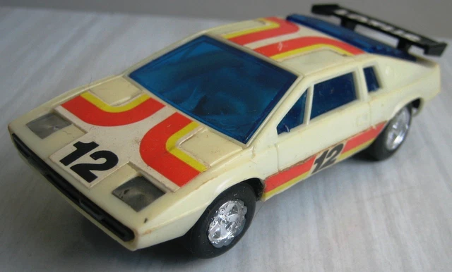 Grand Racing Speedking Lotus Car Vintage 4.5" slot car road racing toy game