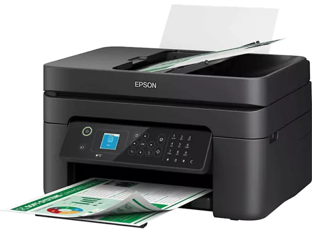 Impresora multifunción - Epson WF-2935DWF, Inyección de tinta, Escaner y Fax,