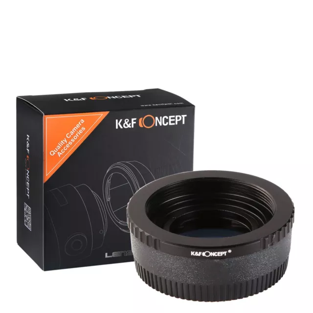 K&F Concept Manual Lens Adapter for M42 Screw Lens to Nikon F AI Cameras w/Galss