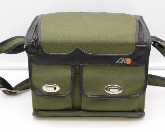 AKO Bolsa Cámara de Fotos Bolsa para Cámara En Verde Green Universal