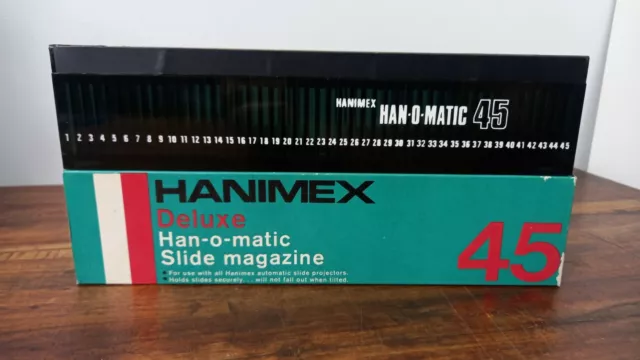HANIMEX DELUXE Han-O-Matic Slide Magazine 45 Great Used Condition