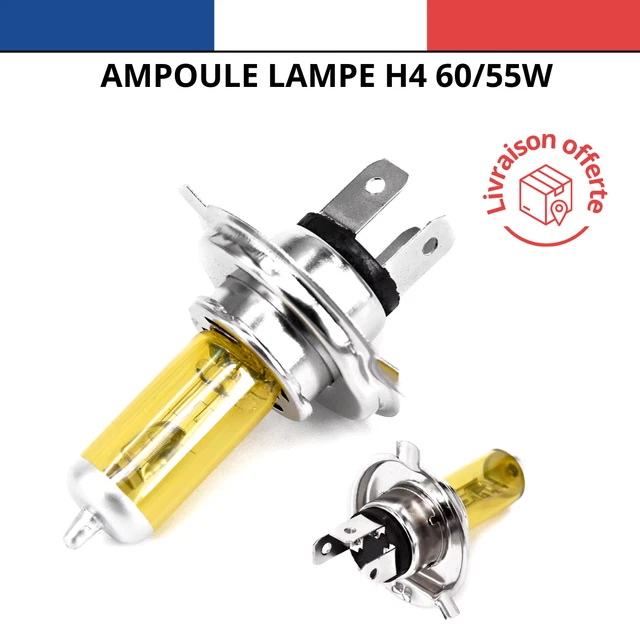 2 X Ampoules H7 100W 12V VISION PLUS RACING +180