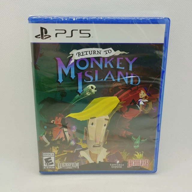 RETURN TO MONKEY ISLAND XBOX SERIES X NEUF USA (FR/EN/DE/ES/IT/PT) LIMITED RUN