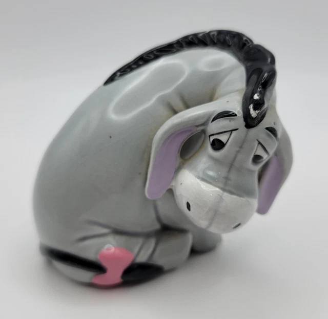WALT DISNEY WINNIE the Pooh's Eeyore Ceramic Figurine Disney China Grey