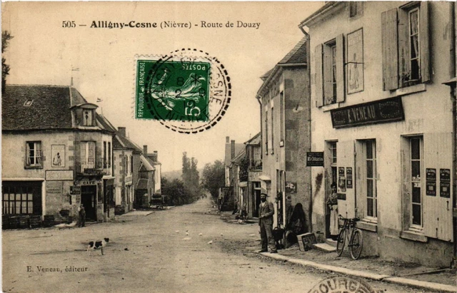 CPA AK ALLIGNY-Cosne - Route de Douzy (518590)