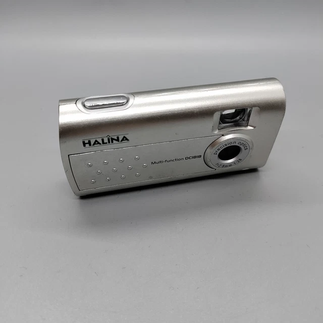 Halina DC181B 0.35MP Compact Digital Camera Silver Tested