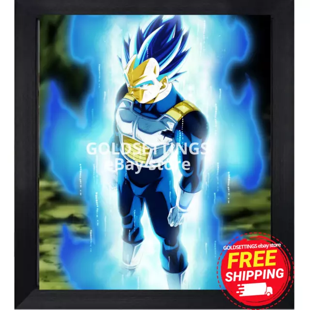 Placa Decorativa Fosca 22,5X18cm Dragon Ball Goku Kakarot Shenlong -  Esferas do Dragão Super Saiyajin God Blue Dragon Ball Z DBZ Super GT Mangá  Manga