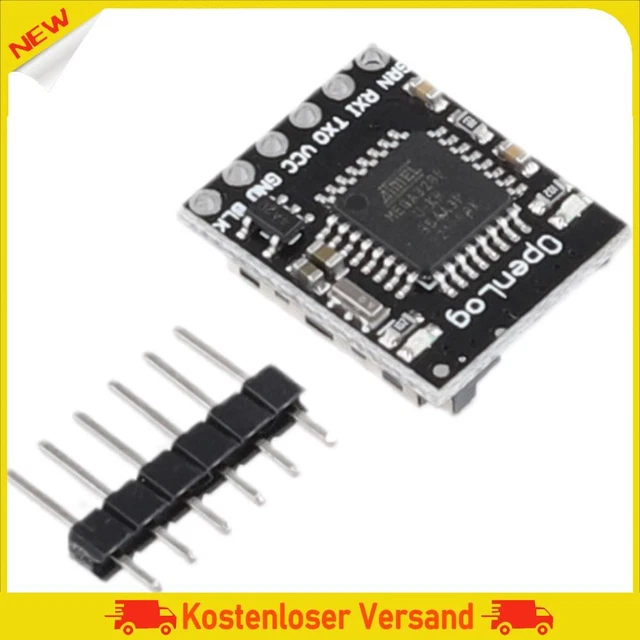 OPENLOG SERIAL DATA Logger 3,3 V12 V modulo micro SD scatola nera