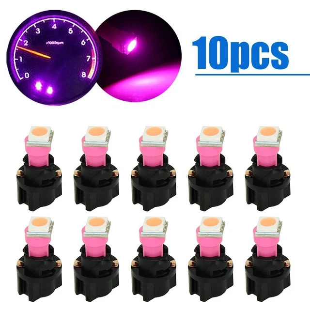 Ampoule LED BA7S 5050 Bleu Flash - Pour Tableau De Bord Voiture 6V/12V/24V - Lot De 5 Ou 10 Pièces Neuf