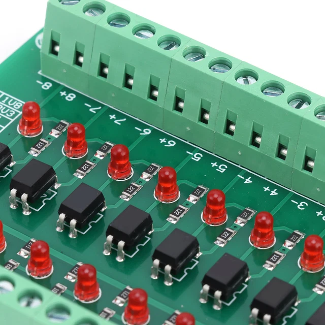 Modulo isolamento ottico 20 KHZ da 12 V a 3,3 V scheda di segnalazione optoaccoppiatore 8 canali❤