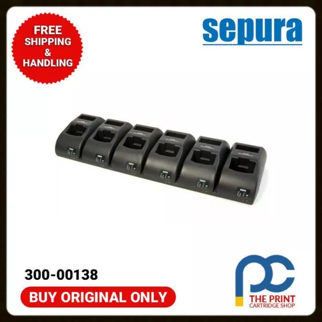 Sepura 2000/3000 Series SRH 6+6 Battery Charger 300-00138