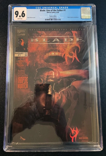 BLADE Sins of the Father #1 CGC 9.6 + Theatrical Preview + VERY RARE!