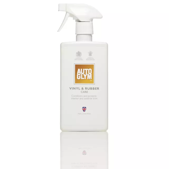 Autoglym Vinyl Rubber Care Dashboard Bumper Trim Protector Cleaner Spray (500ml)