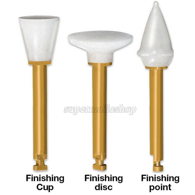10Pcs ENHANCE Dental Composite Polishing Finishing Cups Points Discs SM