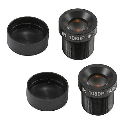 Fielect Camera Lens 3.6mm 3MP F2.0 FPV Camera Lens Wide Angle for CCD Camera M12 1Pcs 