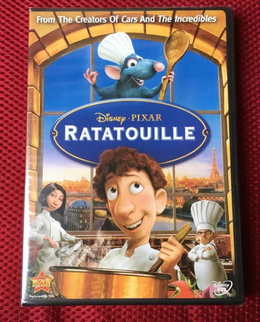 RATATOUILLE, DVD DISNEY, NEW SEALED shrink, Pixar, 2007, Buena Vista Stamped EX+