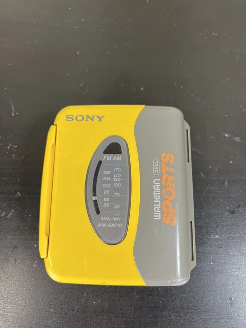 Sony Sports Walkman WM-SXF10 Radio AM/FM Cassette Player - Parts / Repair