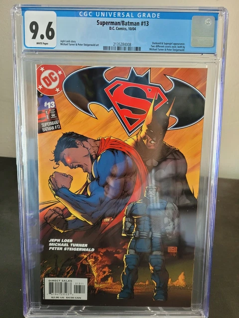 Superman Batman #13 Cgc 9.6 Graded 2004 Dc Comics Kara Zor-El Supergirl! Variant