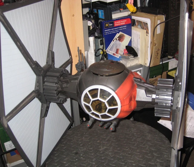 Star Wars The Black Series First Order Special Forces Tie Fighter 25"x 20" 64x51