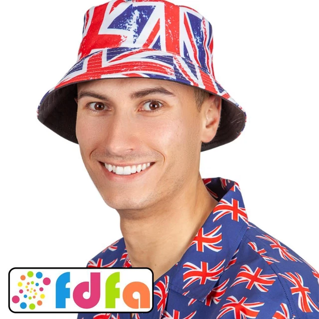 West Ham 1975-80 Retro Bucket Hat - Claret/Blue - View #10