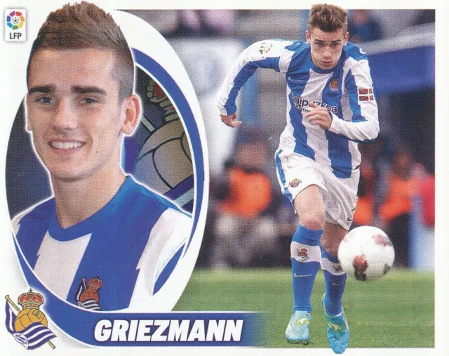14 Antoine Griezmann ? France Real Sociedad Cromo Sticker Liga 2013 Panini #2