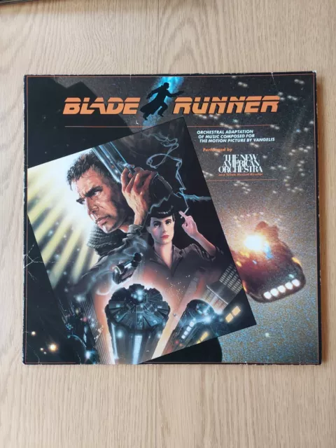 Blade Runner = Motion Picture Soundtrack Vinyl LP (WEA FM99262) 1982