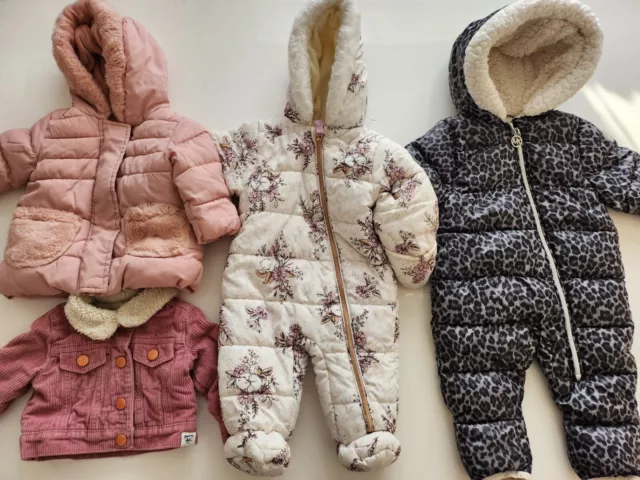 Baby Girls Clothes 3-6 Months Winter large  Bundle