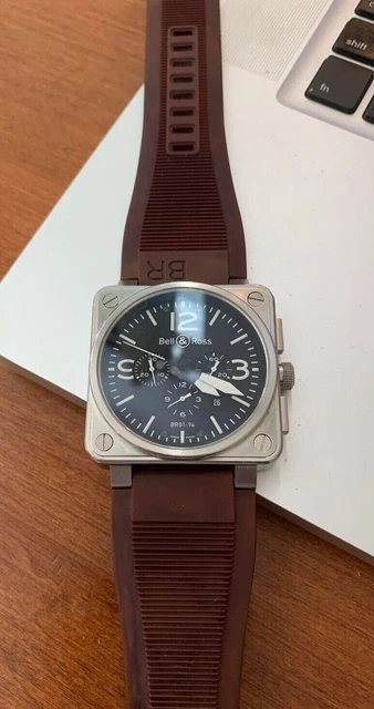 Used Bell & Ross BR01-94 Stainless & Black dial Used Bell & Ross BR01-94 Stainless & Black dial