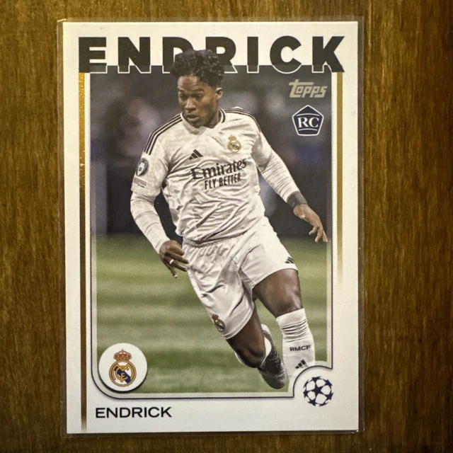 Carte à Collectionner Topps Deco 24/25 Real Madrid - Endrick Artistry Insert 2/5 - Near Mint