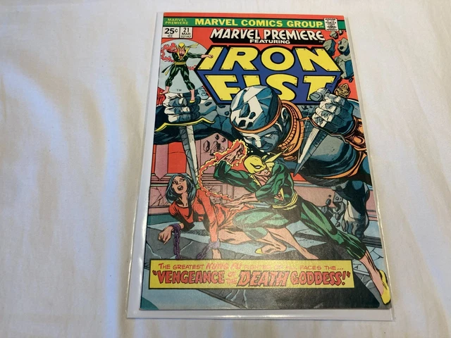 Marvel Premiere 21 VF 8.0 Bronze Age Iron Fist 1st Appearance of Misty Knight
