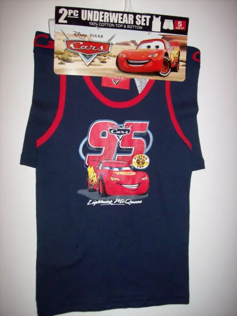CARS UNDERWEAR BOYS 2pc Set Undershirt/Brief Sz 4 Disney/Pixar Fun-Deez NIP  $12.99 - PicClick