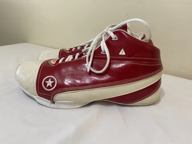 Converse Men Shoes‎ 8 Dwyane Wade RARE Original Team WADE TFC White Burgundy Kate spade cleo wade - Gem main image 3
