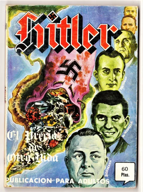 HITLER nº: 5 (de colección de 6 tipo Elviberia) Mercocomic, 1977.