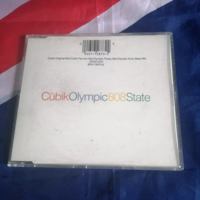 808 State - Cubik - Olympic - Cd Single