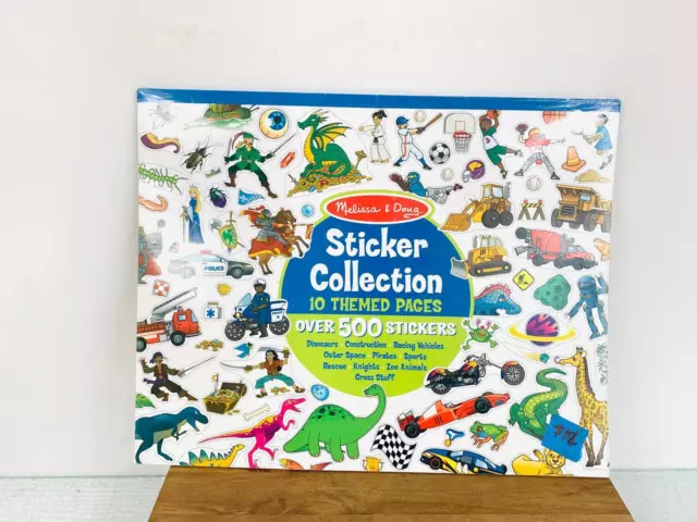 New Melissa & Doug Sticker Collection Over 500