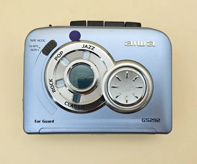 AIWA WALKMAN HS-TX366 Radio AM/FM Cassette Player Super Bass EUR 79,00