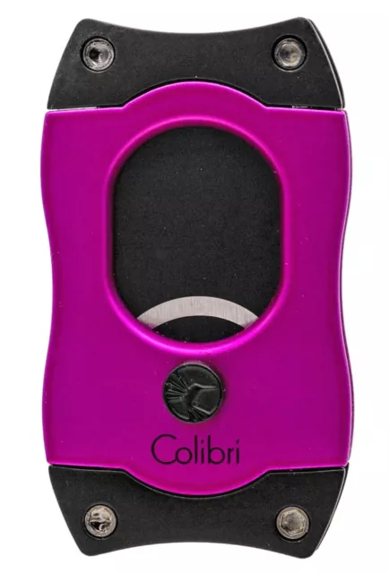 Colibri S-Cut II Zigarren Cutter Zigarrenabschneider pink schwarz 26mm Schnitt