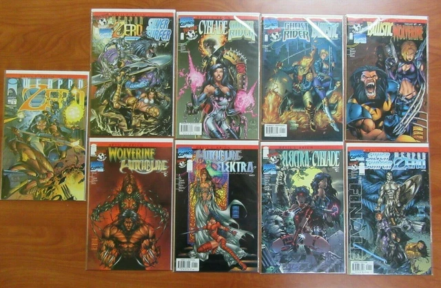 Devil's Reign #1-8 Interlude Complete Crossover Marvel Top Cow Image 1997 VF/NM