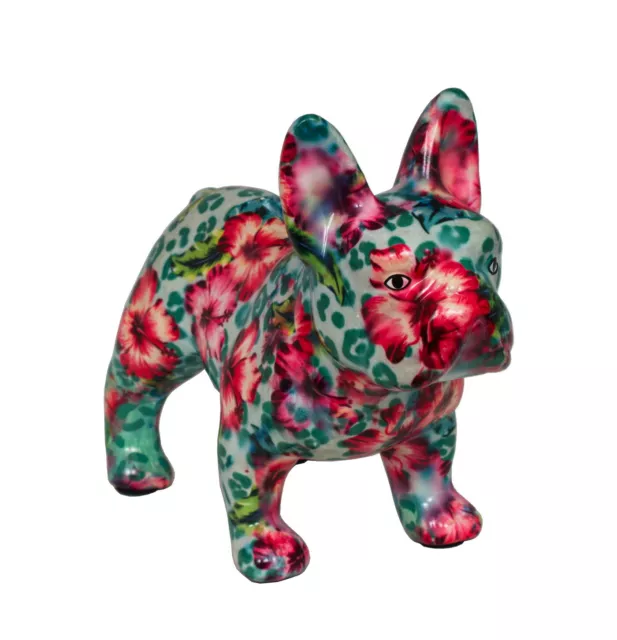 Spardose Hund Bulldogge Spartopf Sparbüchse Sparschwein Deko Skulptur Figur