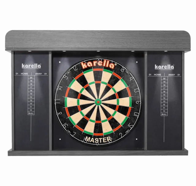 Dart Cabinet Arena pour fléchettes, éclairage inclus