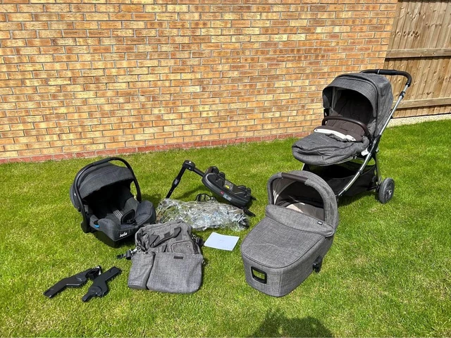 Mamas & Papas Flip XT Travel System with Joie Car Seat upgrade