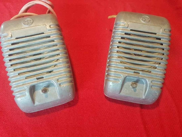 Vintage Projected Sound Drive-In Movie Theatre Speaker Set