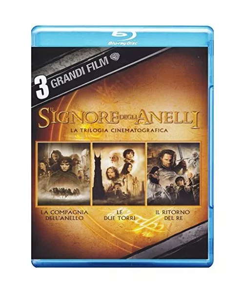 3 grandi film - Il signore degli anelli - Trilogia [Blu-ray] [IT Import], Fran W