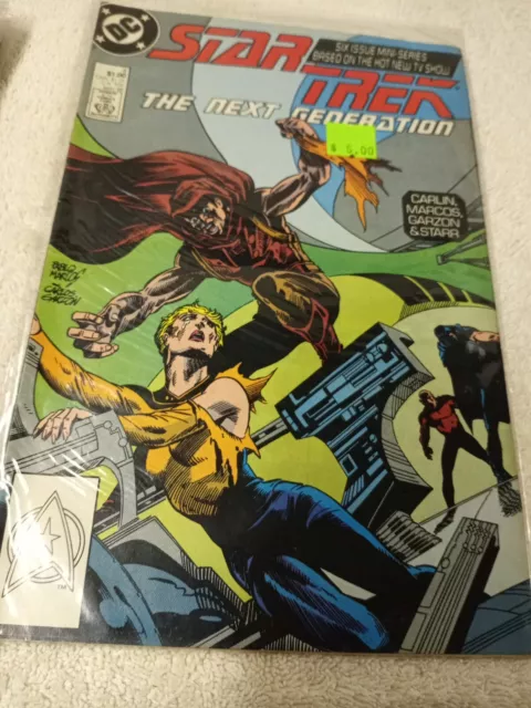 DC Comics Star Trek The Next Generation May 1988 #4