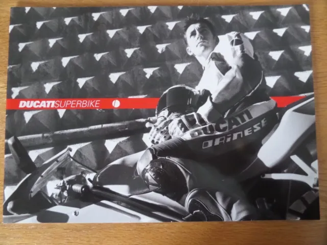 Ducati Superbike Range Motorcycle Sales Brochures 2002 - 998 / 748