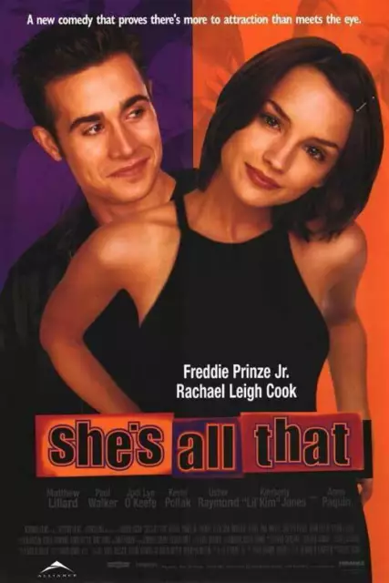 395548 SHES ALL THAT Movie Rachael Leigh Cook Jr WALL PRINT POSTER CA