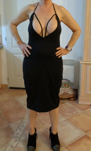 ROBE CHIC ET tres sexy couleur noir taille 38 a 42 EUR 35 00 PicClick FR